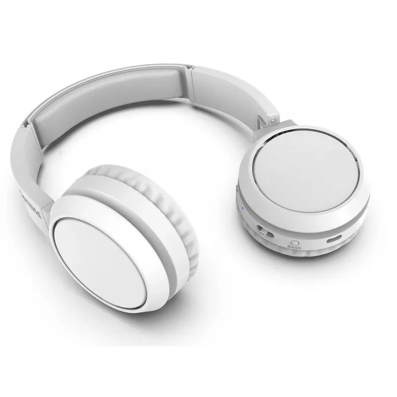 Philips 4000 series TAH4205WT/00 hoofdtelefoon/headset draadloos hoofdband gesprekken/muziek USB Type-C Bluetooth wit