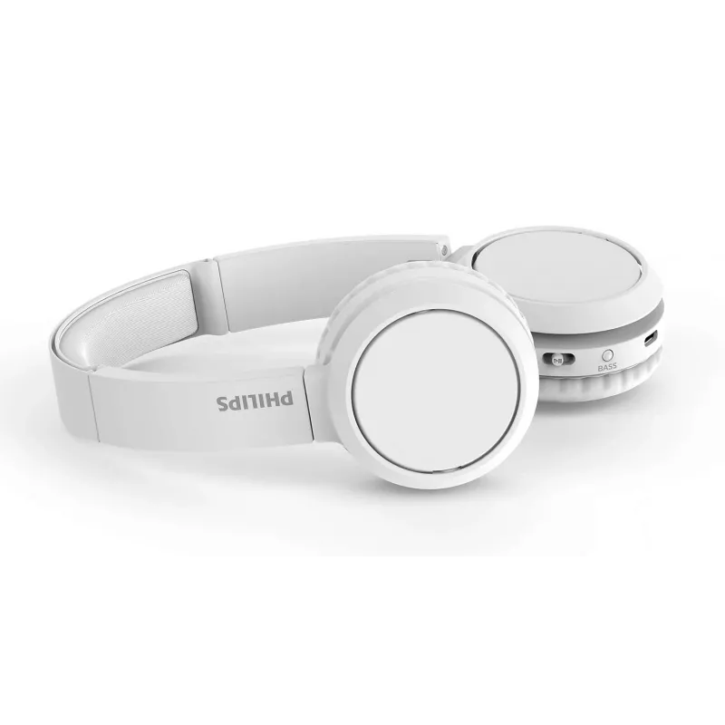 Philips 4000 series TAH4205WT/00 hoofdtelefoon/headset draadloos hoofdband gesprekken/muziek USB Type-C Bluetooth wit