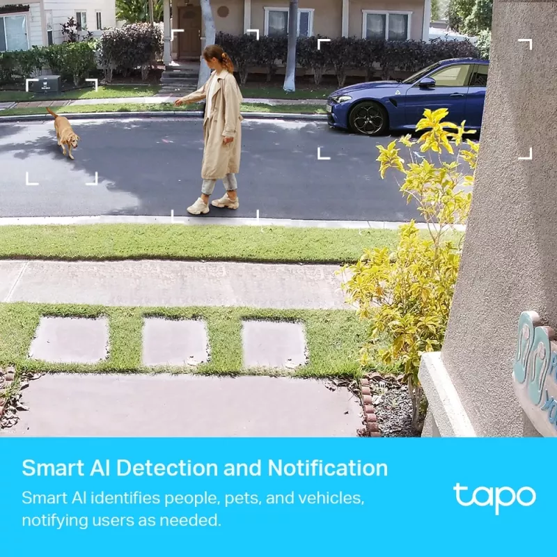 TP-Link Tapo slim draadloos beveiligingscamerasysteem, 1-camerasysteem