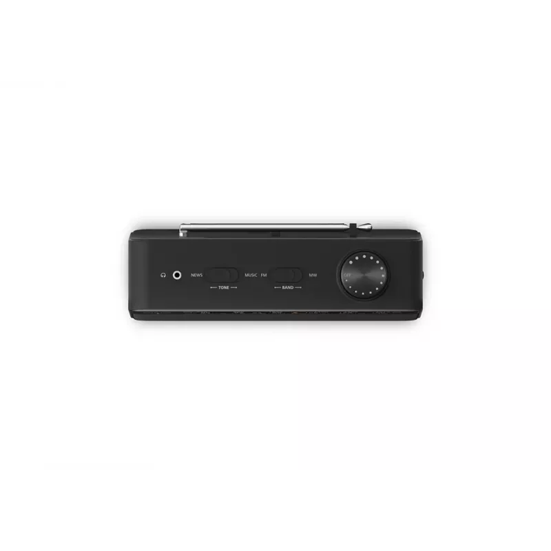 Draagbare radio Philips TAR2509/10 analoog AM FM zwart