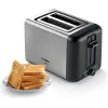 Bosch TAT3P420DE toaster 2 sneetjes 970 W zwart, zilver