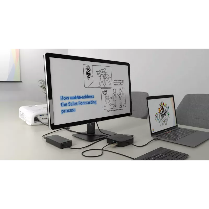 i-tec Thunderbolt 3 Travel Dock dual 4K-display + Power Delivery 60W