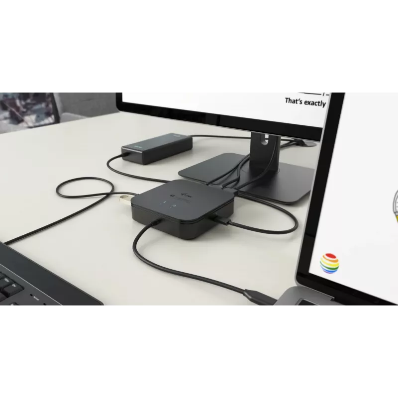 i-tec Thunderbolt 3 Travel Dock dual 4K-display + Power Delivery 60W