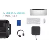 i-tec Thunderbolt 3 Travel Dock dual 4K-display + Power Delivery 60W