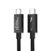 Microconnect TB4015 Thunderbolt-kabel 1,5 m 40 Gbit/s zwart
