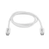 StarTech.com Thunderbolt 3-kabel – 20 Gbit/s – 1 m – wit – Thunderbolt-, USB- en DisplayPort-compatibel
