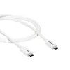 StarTech.com Thunderbolt 3-kabel – 20 Gbit/s – 1 m – wit – Thunderbolt-, USB- en DisplayPort-compatibel