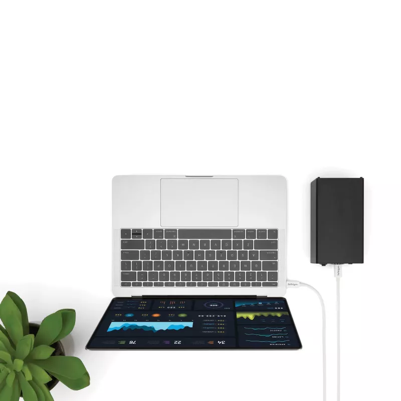 StarTech.com Thunderbolt 3-kabel – 20 Gbit/s – 1 m – wit – Thunderbolt-, USB- en DisplayPort-compatibel