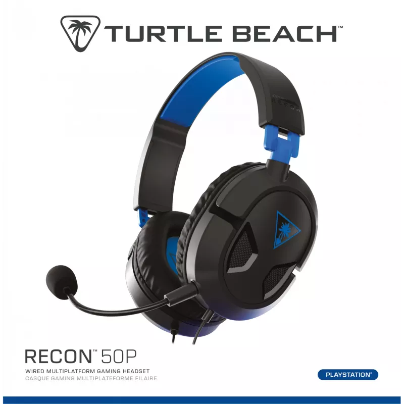 Turtle Beach Recon 50P headset bedrade gaming-headset – PS5, PS4, Xbox Series X of S, Xbox One en pc