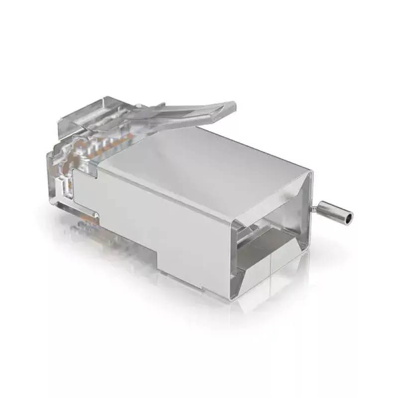Connector RJ45 male Ubiquiti UISP-Connector-SHD zilver 100 stuks