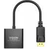 Videokabel-adapter DisplayPort VGA Vision TC-DPVGA/BL