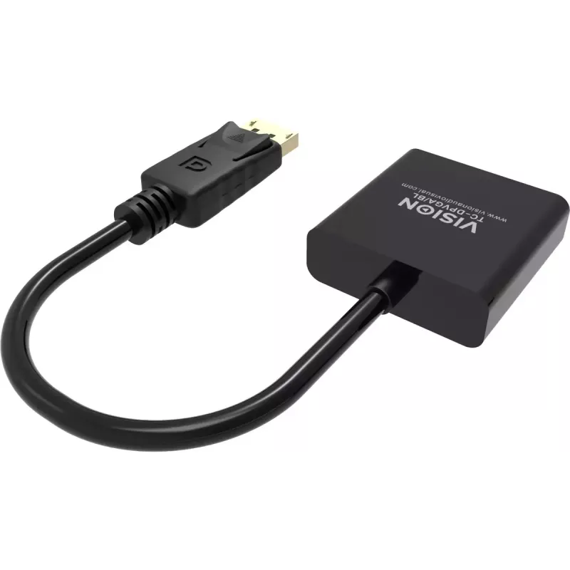 Videokabel-adapter DisplayPort VGA Vision TC-DPVGA/BL