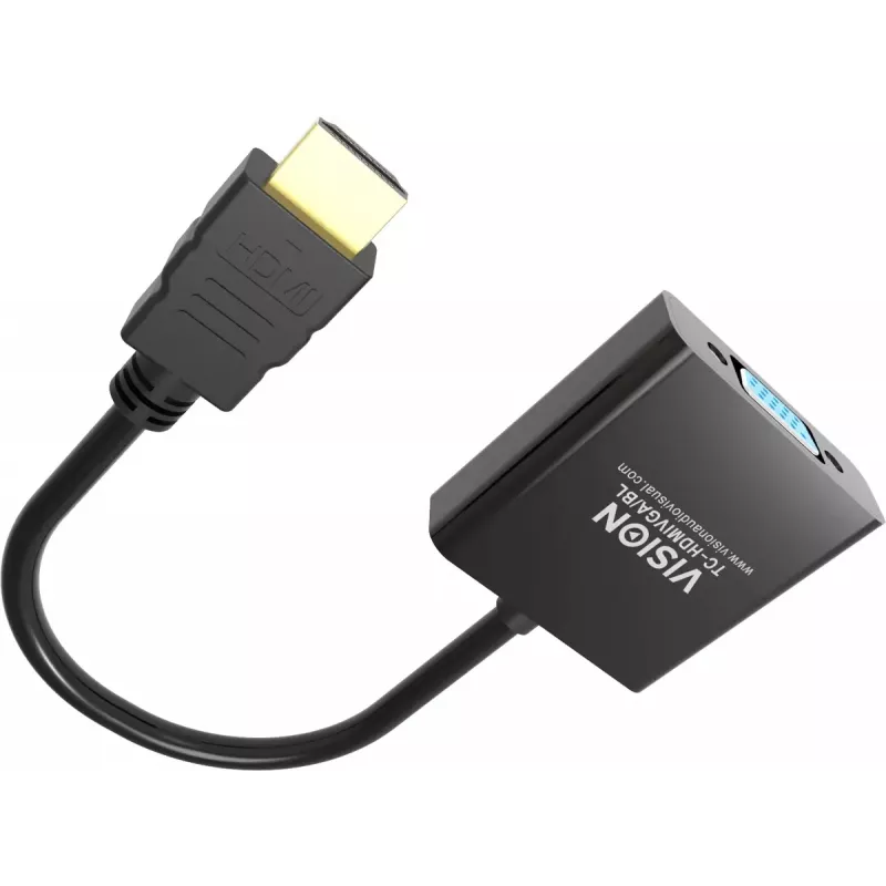 Videokabel-adapter Vision TC-HDMIVGA/BL