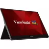 Viewsonic TD1655 computermonitor 39,6 cm (15,6 inch) 1920 x 1080 pixels Full HD LED touchscreen multi-user zwart, zilver