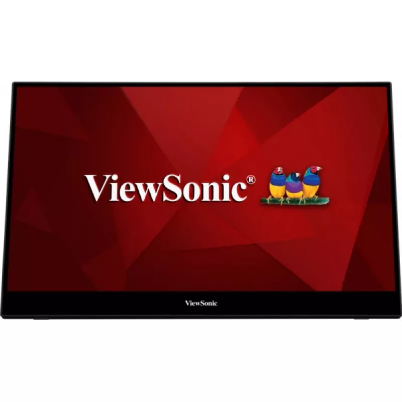 Viewsonic TD1655 computermonitor 39,6 cm (15,6 inch) 1920 x 1080 pixels Full HD LED touchscreen multi-user zwart, zilver