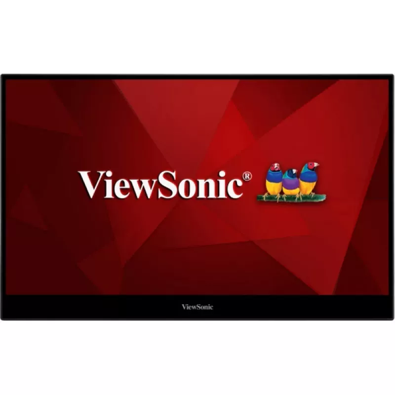 Viewsonic TD1655 computermonitor 39,6 cm (15,6 inch) 1920 x 1080 pixels Full HD LED touchscreen multi-user zwart, zilver