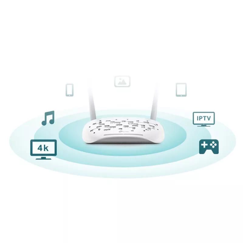 Tafelrouter TP-Link TD-W9960 single-band 2,4 GHz Wi-Fi 4