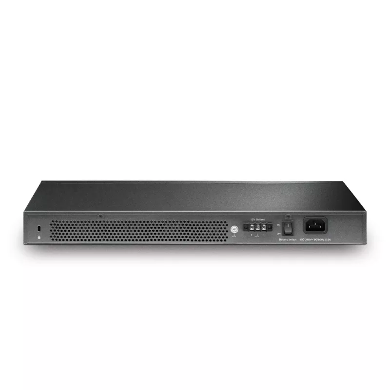 TP-Link JetStream TL-SG3428X-UPS netwerkswitch managed L2+/L3 Gigabit Ethernet (10/100/1000) 1U zwart