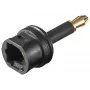 Microconnect TOSLINK-ADAPTER kabeladapter Toslink 3.5 Toslink mini zwart