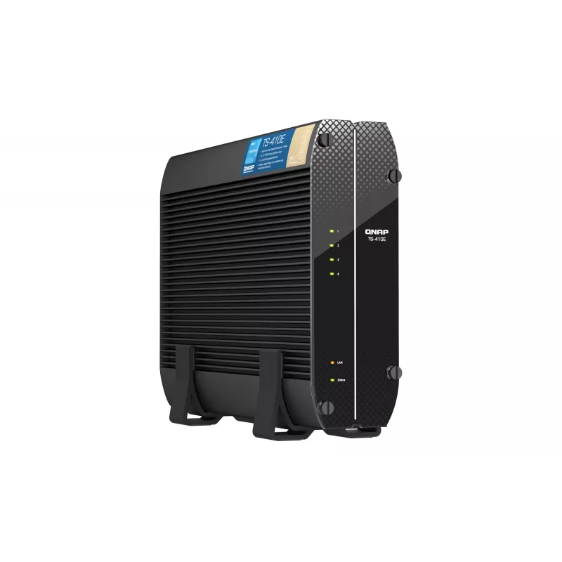 QNAP TS-410E NAS Tower Intel® Celeron® J6412 8 GB 0 TB QNAP QTS zwart