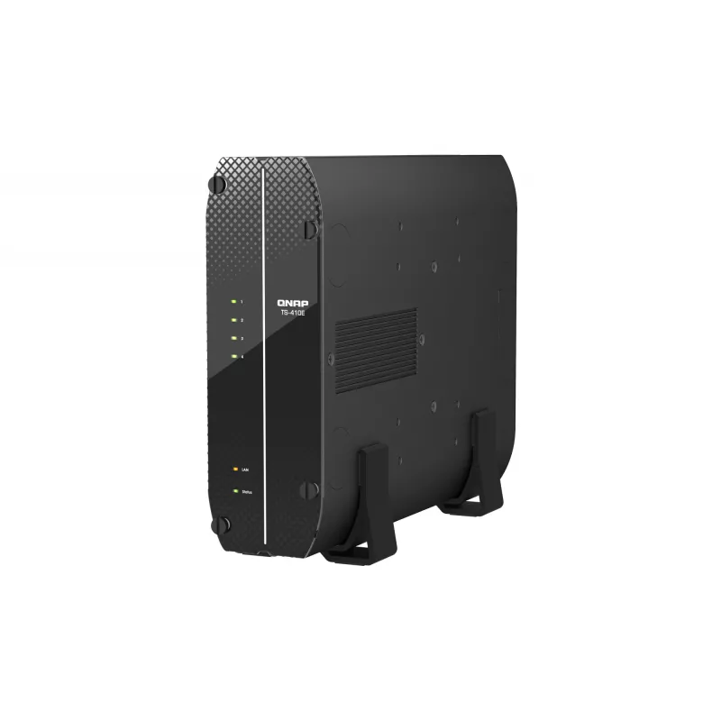 QNAP TS-410E NAS Tower Intel® Celeron® J6412 8 GB 0 TB QNAP QTS zwart