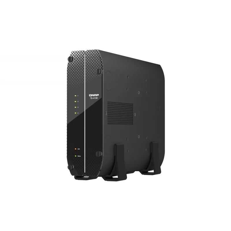 QNAP TS-410E NAS Tower Intel® Celeron® J6412 8 GB 0 TB QNAP QTS zwart