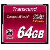 Flashgeheugen Transcend 64 GB CompactFlash 800x TS64GCF800