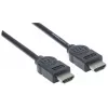 Manhattan 306119 HDMI-kabel, HDMI male naar HDMI male, afgeschermd, 1,8 m, zwart