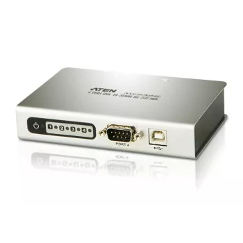 ATEN 4-poorts USB-naar-serieel RS-232 hub
