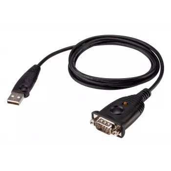 ATEN UC232AF USB Type-A RS-232 zwart 1,2 m kabel