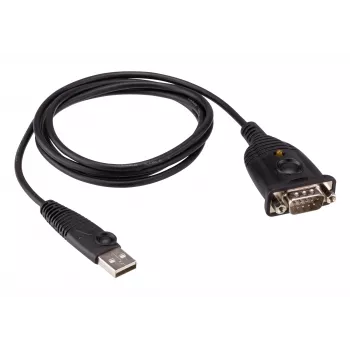 ATEN UC232AF USB Type-A RS-232 zwart 1,2 m kabel