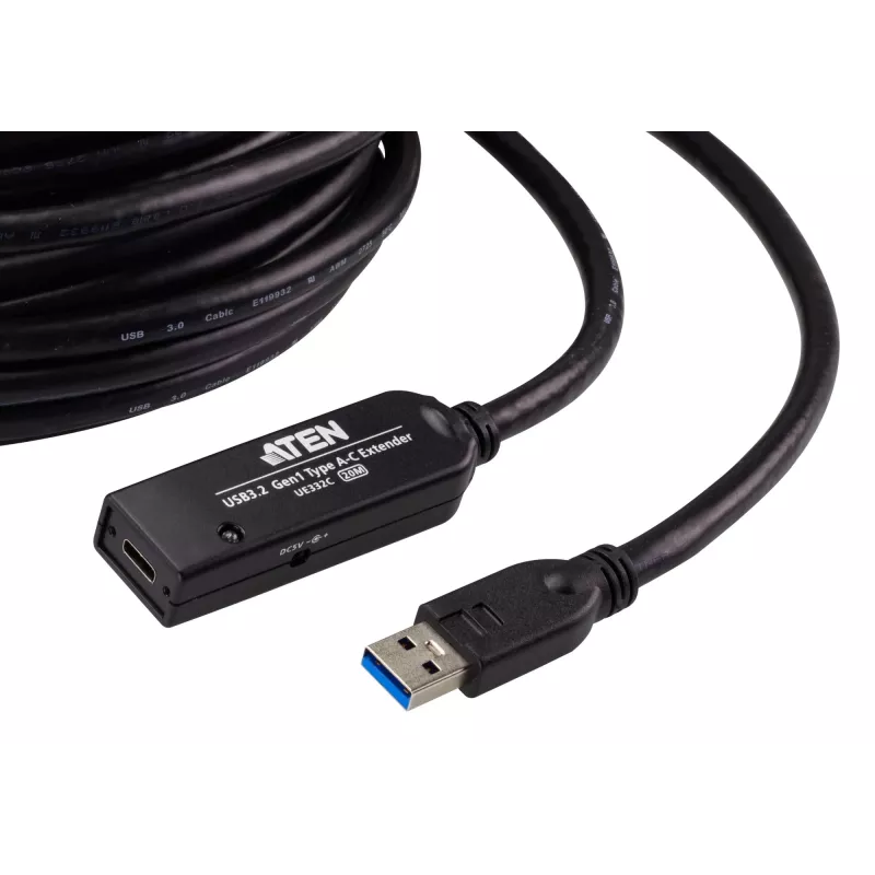ATEN 20 M USB 3.2 Gen1 verlengkabel USB A naar USB C 5 Gbit/s