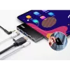 ATEN USB-C travel dock met power pass-through, universeel, USB Type-C, zwart, zilver