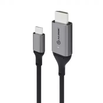 USB-C-naar-HDMI-kabel ALOGIC ULCHD01-SGR 1m 4K 60Hz