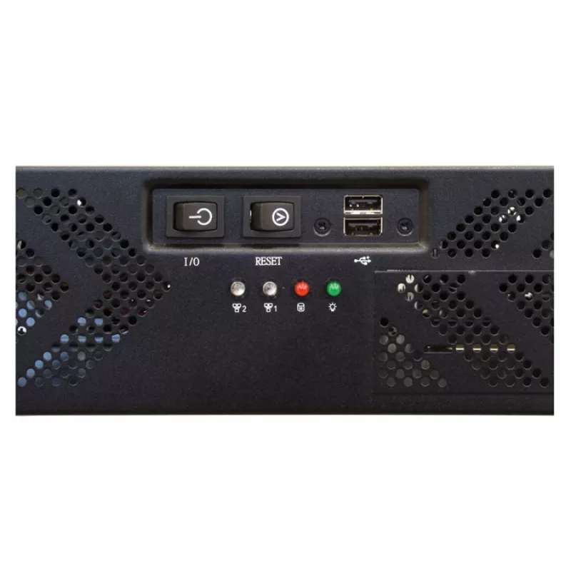 Chieftec UNC-210T-B rack zwart 400 W