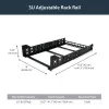 StarTech.com 3U vaste 19-inch universele server-rackrails met verstelbare diepte