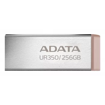 ADATA UR350 USB-flashdrive 256 GB USB Type-A 3.2 Gen 1 (3.1 Gen 1) bruin, roestvrij staal