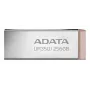 ADATA UR350 USB-flashdrive 256 GB USB Type-A 3.2 Gen 1 (3.1 Gen 1) bruin, roestvrij staal