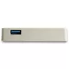 StarTech.com USB-C-naar-Gigabit-Ethernet-adapter met USB-A-poort – wit 1 Gbit/s NIC USB 3.0/USB 3.1 Type-C netwerkadapter – 1GbE USB-C RJ45/LAN TB3-compatibel Windows MacBook Pro Chromebook