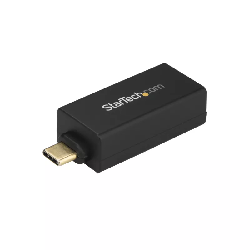 StarTech.com USB C naar Gigabit Ethernet adapter – 1 Gbit/s NIC USB 3.0/USB 3.1 type C netwerkadapter – 1GbE USB-C naar RJ45/LAN-poort Thunderbolt 3 compatibel Windows MacBook Pro Chromebook