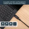 StarTech.com USB C naar Gigabit Ethernet adapter – 1 Gbit/s NIC USB 3.0/USB 3.1 type C netwerkadapter – 1GbE USB-C naar RJ45/LAN-poort Thunderbolt 3 compatibel Windows MacBook Pro Chromebook
