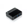 ATEN 2-poorts USB 3.0 randapparatuur-sharing-switch, 5 Gbit/s, Micro-USB Type-B, zwart, kunststof, 0 - 40 °C, -20 - 60 °C