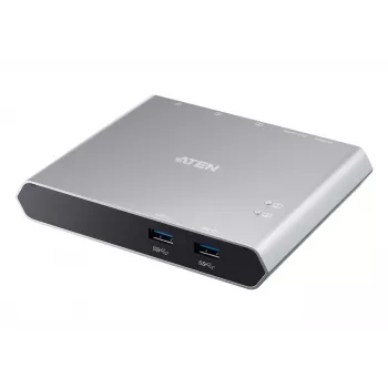 ATEN 2-poorts USB-C Gen 1 dock switch
