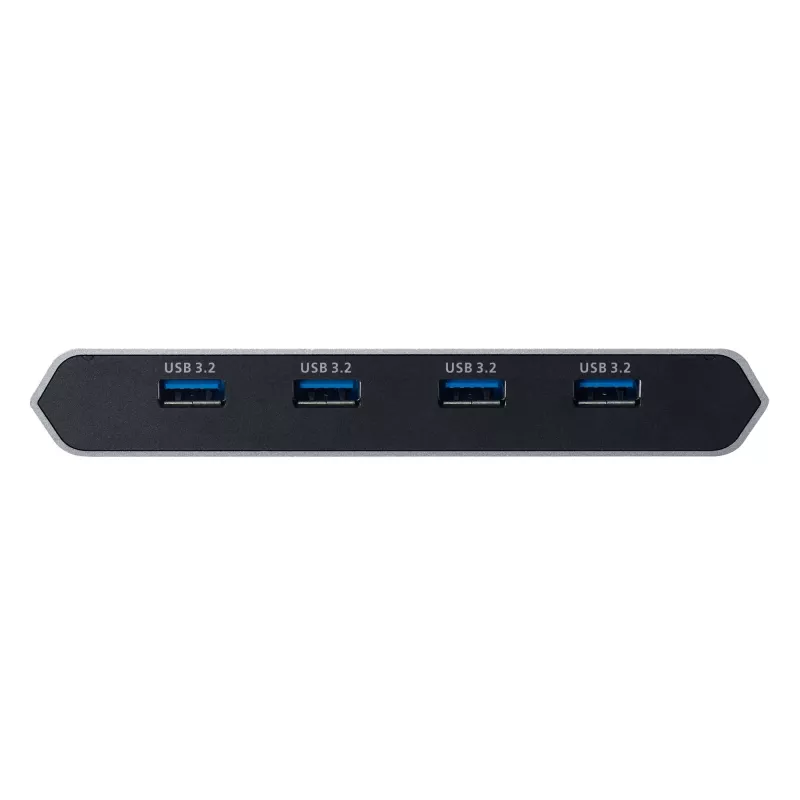 ATEN 2-poorts 4K DisplayPort USB-C KVM dock switch met power pass-through