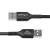 StarTech.com 4m (13ft) USB-A naar USB-C oplaadkabel, opladen & synchroniseren, 3A, USB 2.0, TPE-mantel – zwarte USB-oplaadkabel