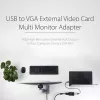 StarTech.com USB 2.0 naar VGA adapter, USB naar VGA monitor converter voor Windows, 1080p (geen ondersteuning voor macOS/ChromeOS/Linux) - TAA