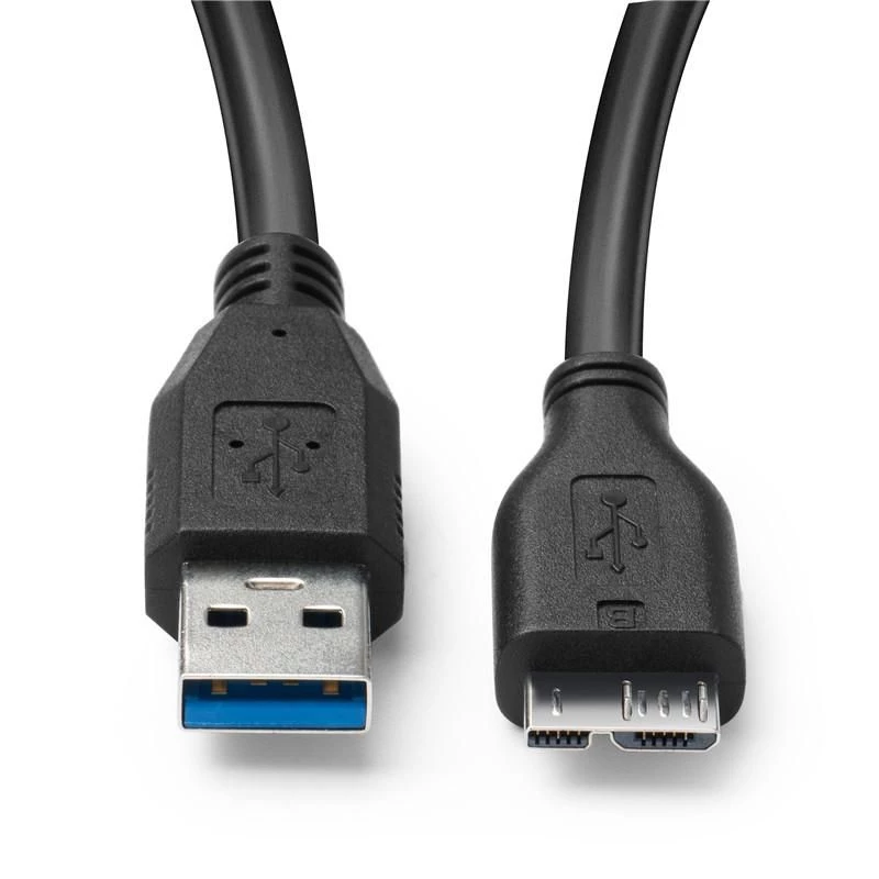 Microconnect USB3.0AB05MICRO USB-kabel USB 3.2 Gen 1 (3.1 Gen 1) 0,5 m USB A Micro-USB B zwart