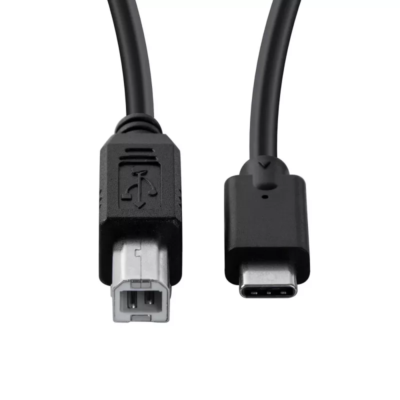 Microconnect USB3.1C2B2 USB-kabel USB 2.0 1,8 m USB C USB B zwart