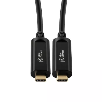 Microconnect USB3.1CC10OP USB-kabel USB 3.2 Gen 1 (3.1 Gen 1) 10 m USB C zwart