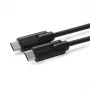 Microconnect USB3.1CC2 USB-kabel USB 3.2 Gen 2 (3.1 Gen 2) 2 m USB C zwart